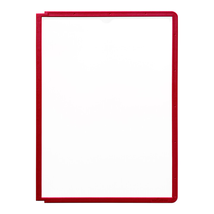 Durable Sichttafel SHERPA A4 Rot