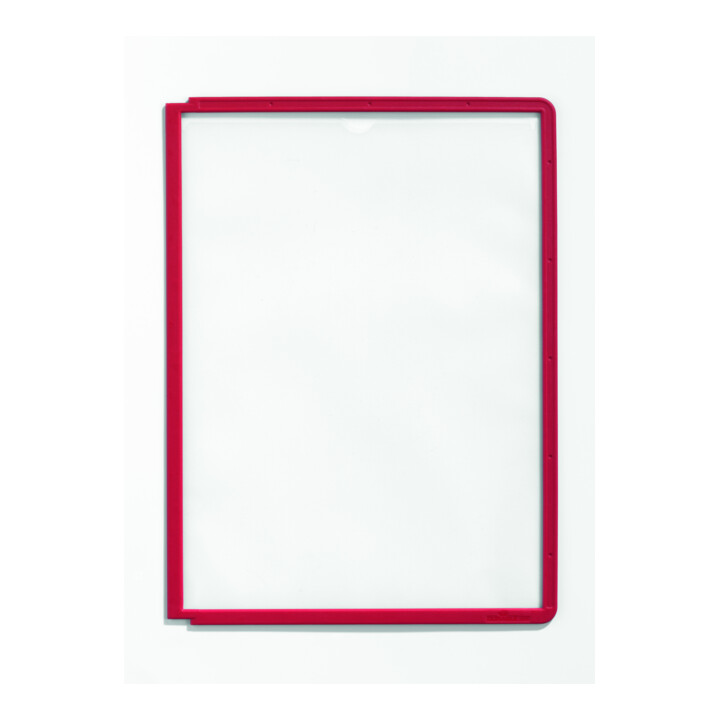 Durable Sichttafel SHERPA A4 Rot