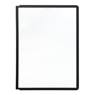 Durable Sichttafel SHERPA A4 Schwarz