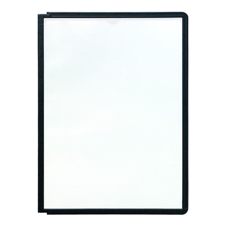 Durable Sichttafel SHERPA A4 Schwarz
