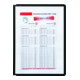 Durable Sichttafel SHERPA A4 Schwarz
