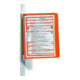 Durable Sichttafelsystem Vario Magnet Wall 5 orange