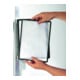 Durable Sichttafelwandhalter VARIO wall 5 Sichttafeln magnet