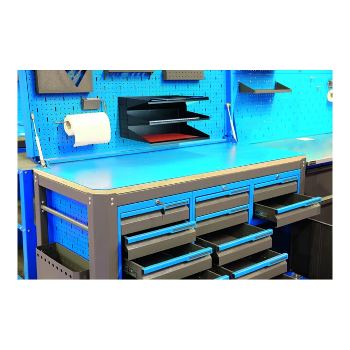 Durable Sortierreck 3-teilig schwarz
