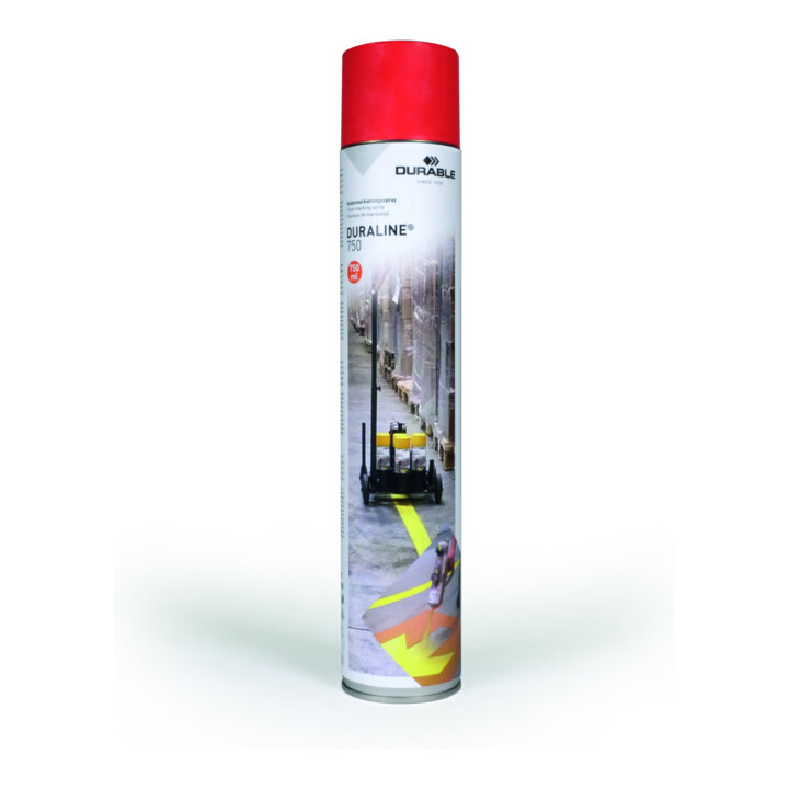 DURABLE Spray de marquage au sol DURALINE® 750 Jaune