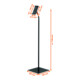Durable Support tablette TOUGH FLOOR 7-13" noir