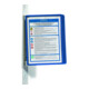 Durable Système de tableaux visibles Vario Magnet Wall 5 bleu foncé