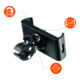 Durable Tablet Halterung TOUGH CLAMP XL schwarz