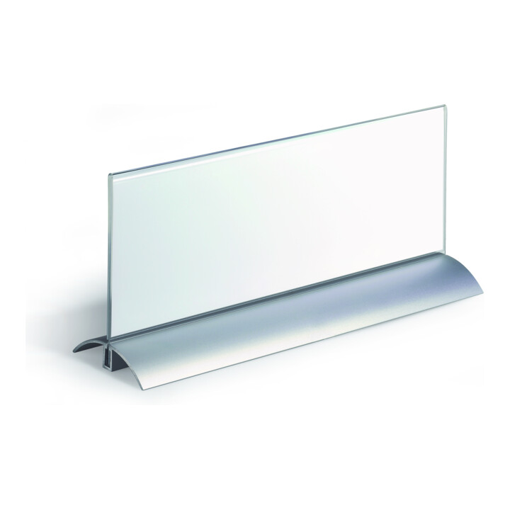 DURABLE Tischnamensschild 105 x 297 mm transparent