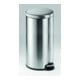 DURABLE Treteimer 30L Edelstahl rund silber