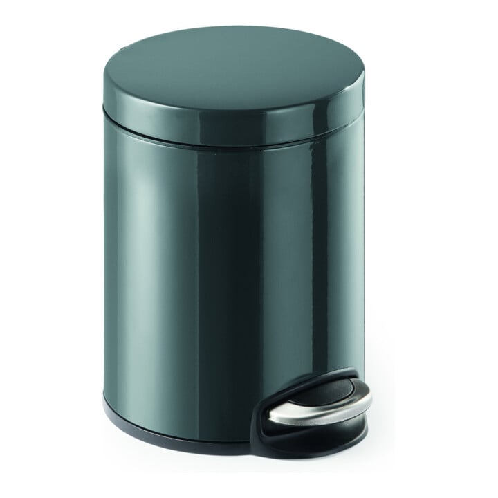 DURABLE Treteimer Metall 12L rund anthrazit