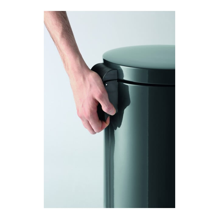 DURABLE Treteimer Metall 12L rund anthrazit