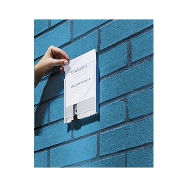 DURABLE Türschild INFO SIGN 480023 149x52,5mm metallic silber
