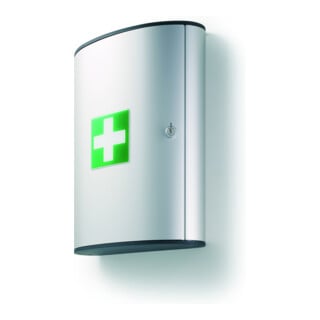 DURABLE Verbandkasten FIRST AID BOX L silber