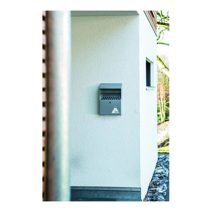DURABLE Wandascher Metall 4L silber