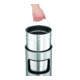 DURABLE Wandascher Metall 4L silber