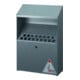 Durable Wandascher metall