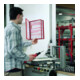 Durable Wandhalter VARIO wall 5 Sichttafeln Rot