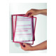 Durable Wandhalter VARIO wall 5 Sichttafeln Rot