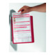 Durable Wandhalter VARIO wall 5 Sichttafeln Rot