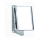 Durable Wandhalterset m.10 Sichttafeln m.Profilrahmen 5x schwarz/grau-5