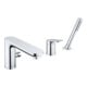 Duravit 3-Loch-Wannenarmatur Wave chrom-1