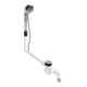 Duravit Ab-/Überlaufgarnitur Quadroval d= 5,2cm, chrom-1