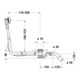 Duravit Ab-/Überlaufgarnitur Quadroval d= 5,2cm, chrom