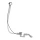 Duravit Ab-/Überlaufgarnitur Quadroval d 5,2cm, D-Griff rd m Griffmulden, chrom-1