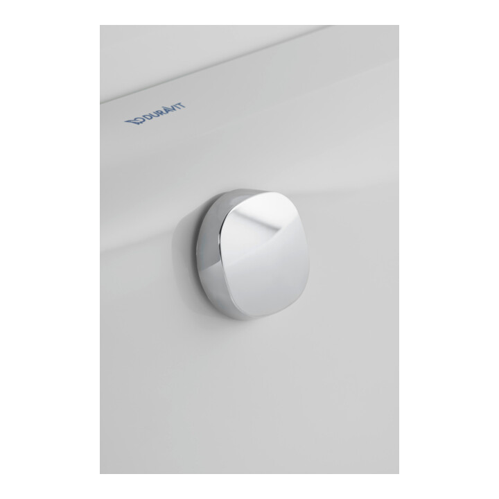 Duravit Ab-/Überlaufgarnitur Quadroval d 5,2cm, m flex. Ablaufschlauch, chrom