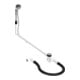 Duravit Ab-/Überlaufgarnitur Quadroval Zug 110, d 5,2cm, m flex Abl-Schl., chr-1