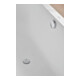 Duravit Ab-/Überlaufgarnitur Quadroval Zug 65cm, d 5,2cm, m flex Abl-Schl., chr