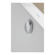 Duravit Ab-/Überlaufgarnitur Quadroval Zug 65cm, d 5,2cm, m flex Abl-Schl., chr