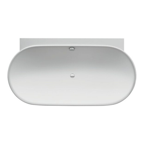 Duravit Ab-/Überlaufgarnitur Quadroval Zug 85cm, d 5,2cm, m flex Abl-Schl., chr