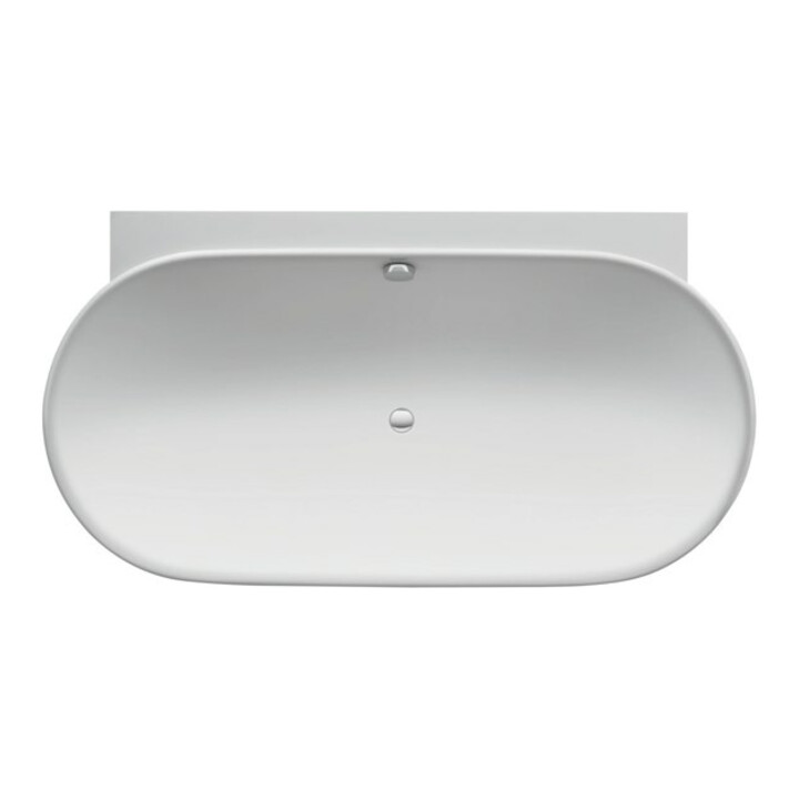 Duravit Ab-/Überlaufgarnitur Quadroval Zug 85cm, d 5,2cm, m flex Abl-Schl., chr