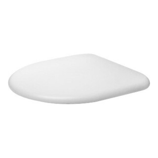Duravit Abattant WC Architec sans frein de chute, blanc, charnières inox