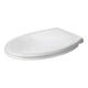 Duravit Abattant WC avec frein de chute, charnières inox, blanc-1
