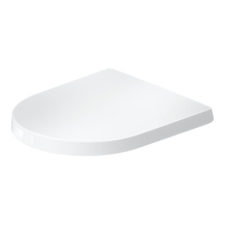 Duravit Abattant WC Balcoon Compact 37x54 cm, abattant rapide, blanc brillant