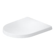 Duravit Abattant WC Balcoon, recouvrant, amovible, avec frein de chute, blanc satiné