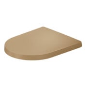 Duravit Abattant WC Balcoon recouvrant, amovible, avec frein de chute, Clay terma