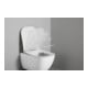 Duravit Abattant WC carré avec frein de chute, 43,4 cm, uni, blanc-2