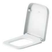 Duravit Abattant WC carré avec frein de chute, 43,8 cm, blanc, Scha. ES-2