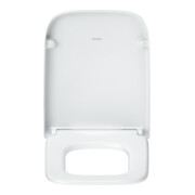 Duravit Abattant WC carré avec frein de chute, 43,8 cm, blanc, Scha. ES-4