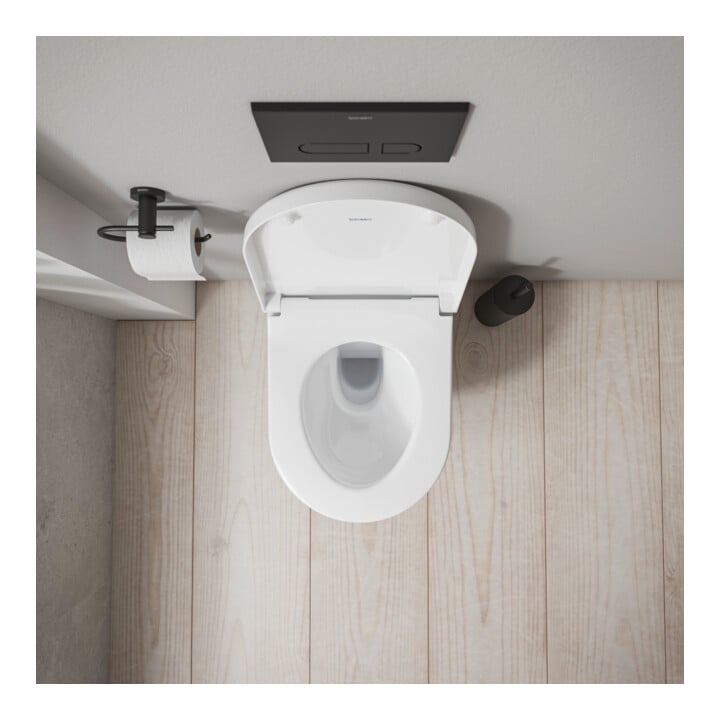 Duravit Abattant WC D-Code avec frein de chute, amovible, charnières ES, blanc