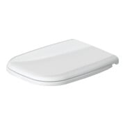 Duravit Abattant WC D-Code avec frein de chute, charnières plastique, blanc-1