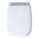 Duravit Abattant WC D-Code avec frein de chute, charnières plastique, blanc