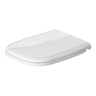 Duravit Abattant WC D-Code avec frein de chute, charnières plastique, blanc