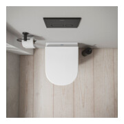 Duravit Abattant WC D-Code prémonté, sans frein de chute, amovible, blanc-4