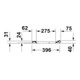Duravit Abattant WC D-Code sans abaissement automatique, amovible, blanc