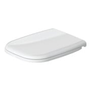 Duravit Abattant WC D-Code sans abaissement, charnières inox, blanc-1